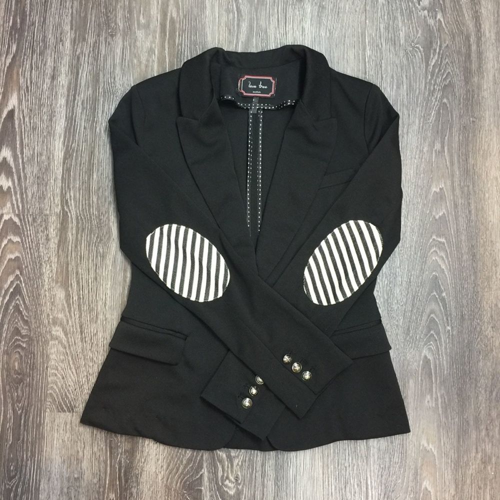 •Love Tree• Black Blazer